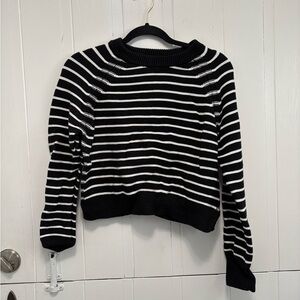 French Connection Monochrome Striped Sweater